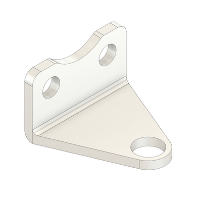 MODULAR SOLUTIONS ALUMINUM BRACKET&lt;br&gt;8MM SENSOR HOLDING